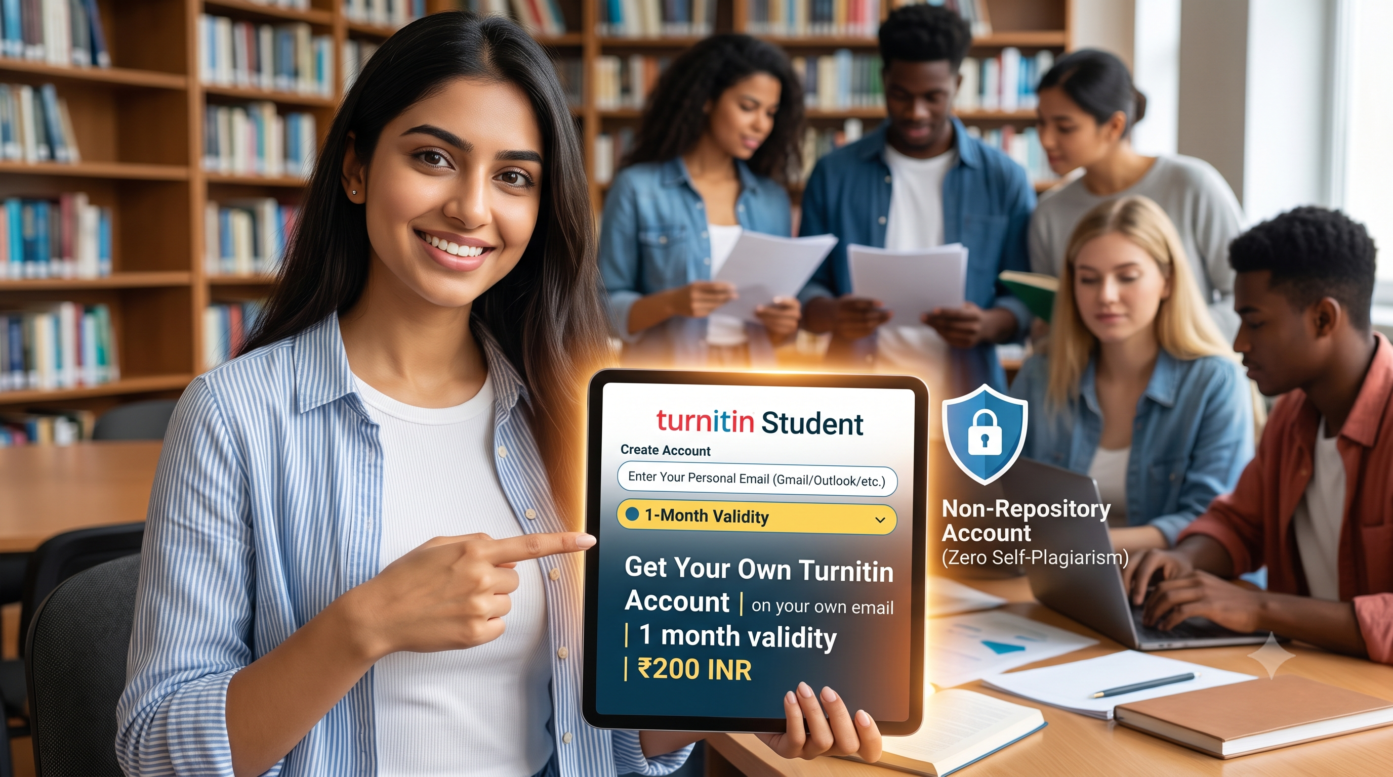 How to Get a Turnitin Account for 1 Month on Your Own Email