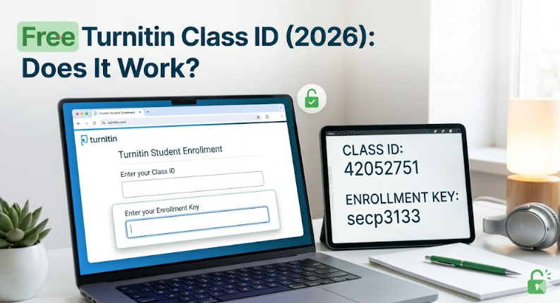 Free Turnitin Enrollment Key & Class ID (2026) Working: Does It Really Work?