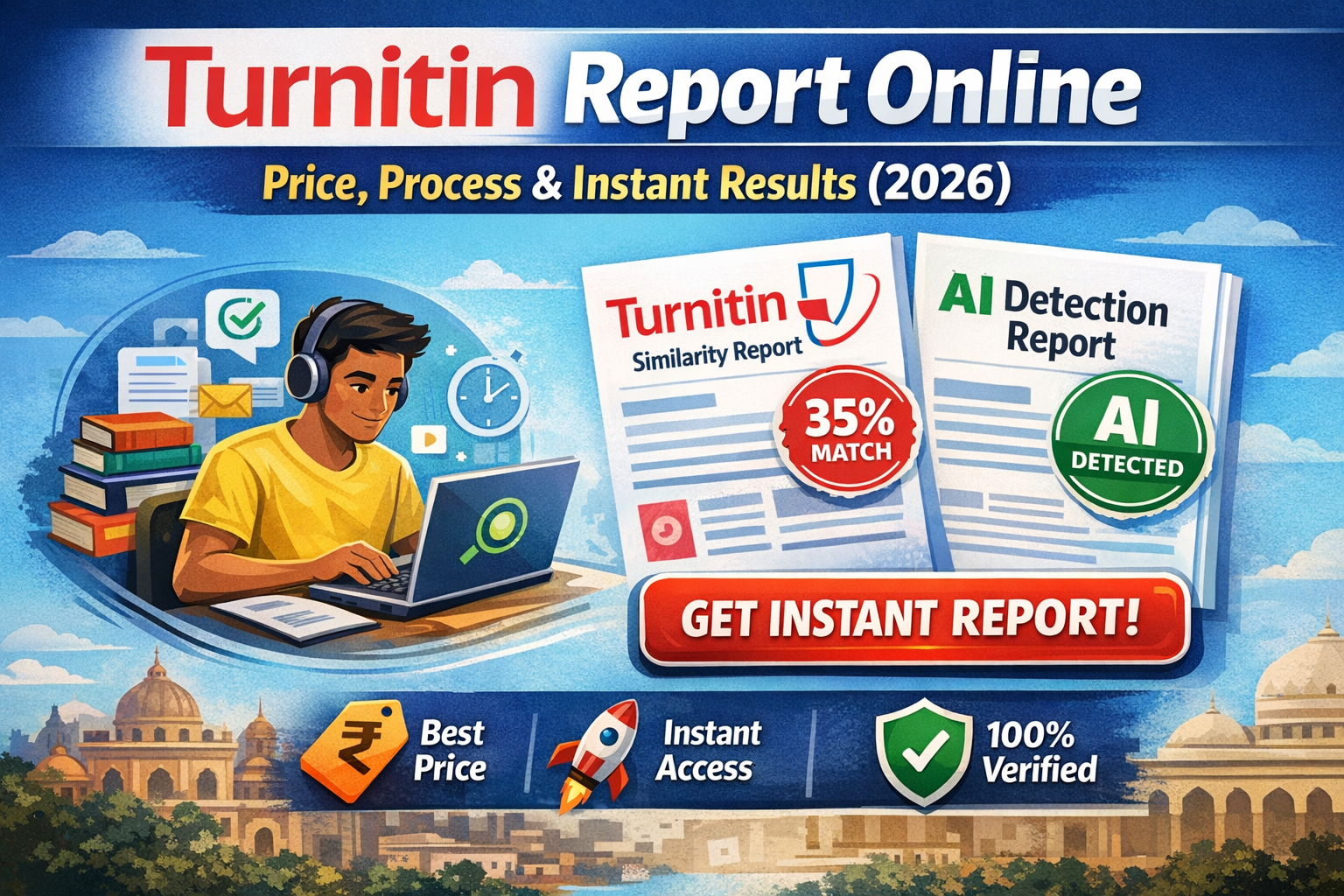 Turnitin Report Online: Price, Process & How to Get Instant Results (2026)